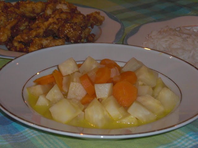 Knolselderij met sinaasappel, Portakalli kereviz