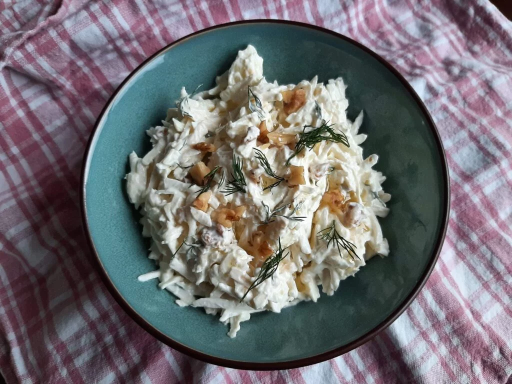 Knolselderijsalade met Appel